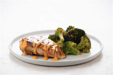 Grilled Boom Boom Chicken with Ginger Broccoli Recipe - Home Chef