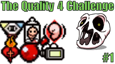 Can you beat Isaac with only Quality 4 items? (duh) - YouTube