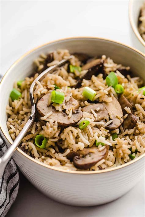 Mushroom Rice | Little Sunny Kitchen