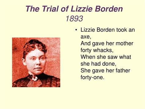 PPT - The Trial of Lizzie Borden 1893 PowerPoint Presentation, free download - ID:5457313