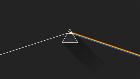 HD wallpaper: Pink Floyd, The Dark Side of The Moon, triangle shape ...