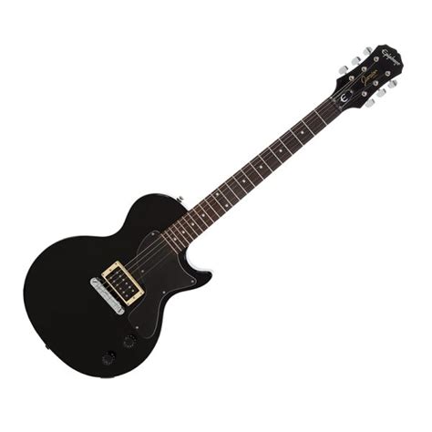 Epiphone Les Paul Junior Electric Guitar Black Gloss Finish Pro-SCM ...