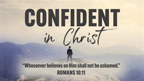 New Year, New Theme: Confident in Christ - Friendship Baptist Church