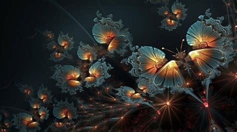 Premium AI Image | Abstract fractal Fractal art background for creative ...