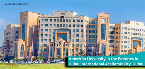 American University in the Emirates in Dubai International Academic ...