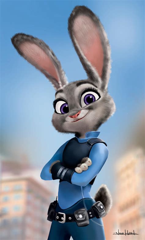 Judy Zootopia by Nicohh on DeviantArt