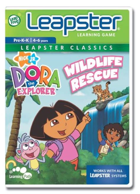 Leapfrog Leapster Educational Game Dora The Explorer For Leap Frog