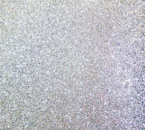 Chunky Glitter 8x10 TRUE Silver MeTALLIC Fabric applied to Leather Thick 5.5oz/2.2mm ...