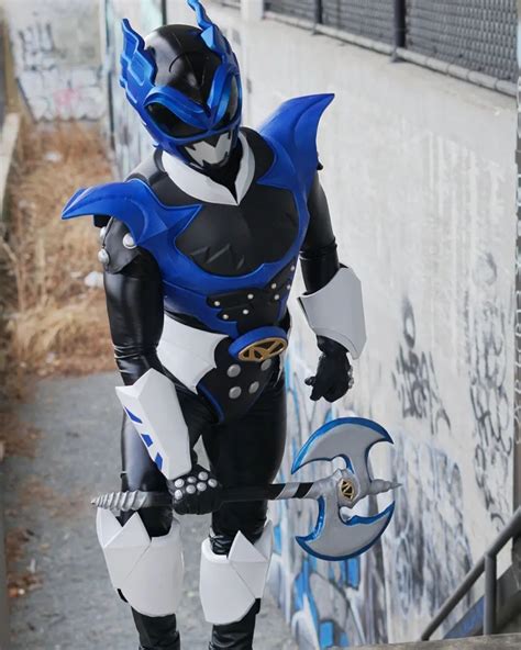 Tokusatsu Cosplay • Psycho Blue Ranger / NeziBlue cosplayed...