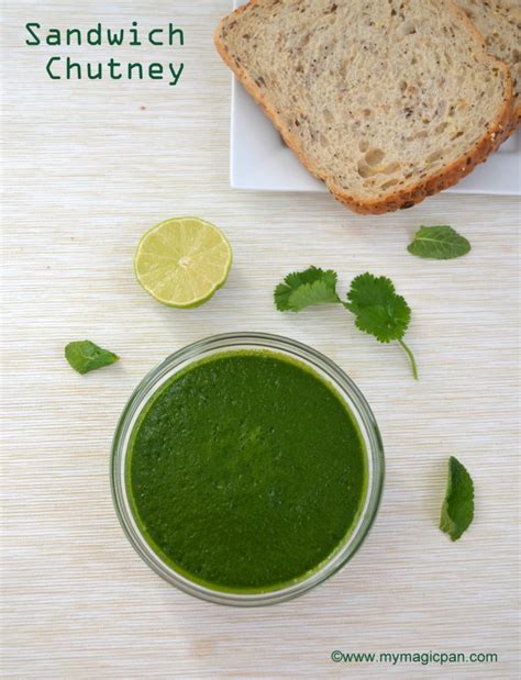 Sandwich Chutney – Green Sandwich Chutney