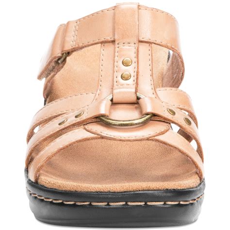 Clarks Womens Shoes Lexi Jasmine Sandals in Natural | Lyst