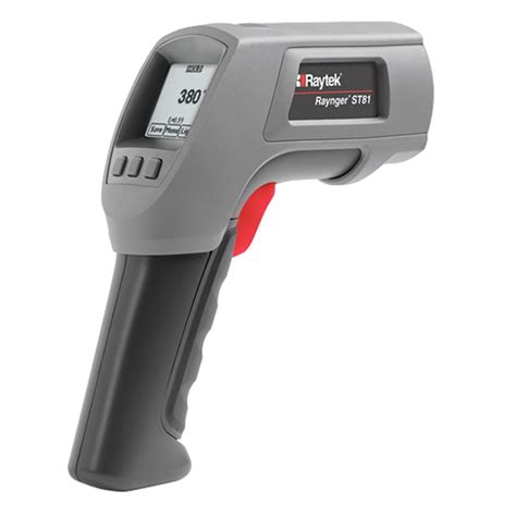 Portable Infrared IR Thermometer High Temp, 1400 Degrees w Laser | Raytek | ST81