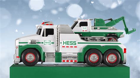 HESS TRUCK 2019 Holiday Toy-HESS Tow Truck Rescue Team-Sold Out At Hess