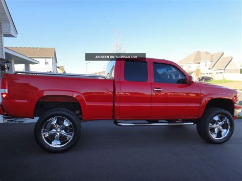 2000 Chevrolet Silverado 1500 Lifted Custom Lt Z71 Ext Cab Pickup 3 - Door 5. 3l