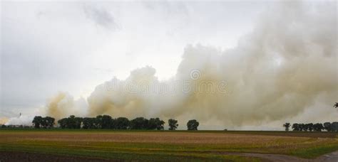 Chemical Fire editorial stock image. Image of krefeld - 26788789