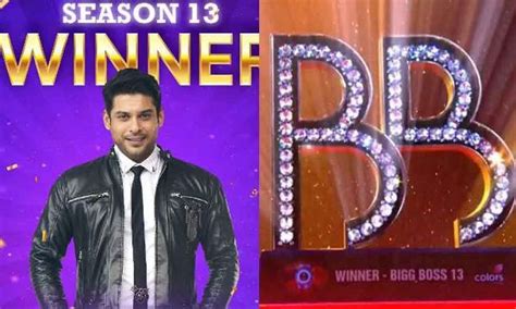 Bigg Boss 13 Winner Is...Salman Khan Declares BB13 Winner Sidharth ...