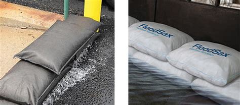 Quick Dam Flood Barrier Sandless Sandbags Vs. FloodSax | Quick Dams ...