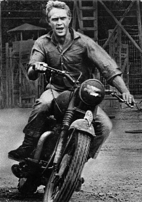 Steve McQueen, The Great Escape Triumph Motorcycles, Vintage ...