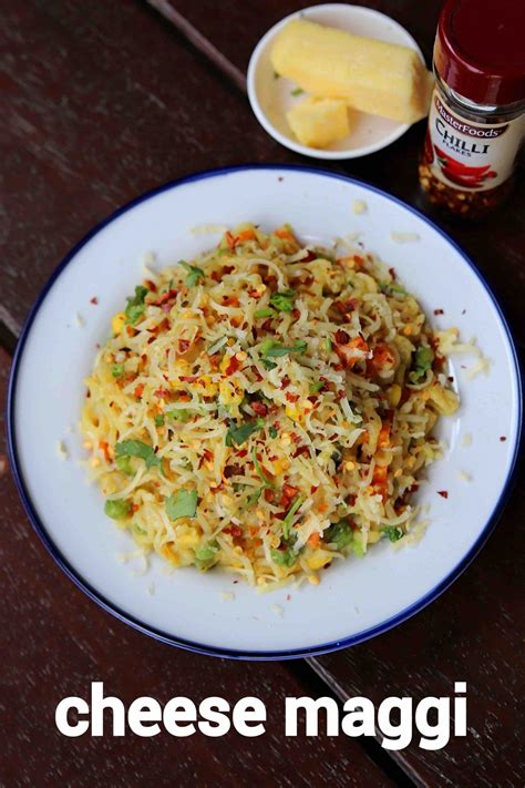 cheese maggi recipe | cheesy maggi recipe | chilli cheese maggi