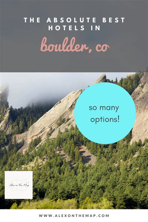 19 of the Absolute Best Hotels in Boulder, Colorado - Alex on the Map