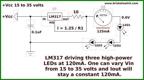 LM317 current limiter, driving with uC