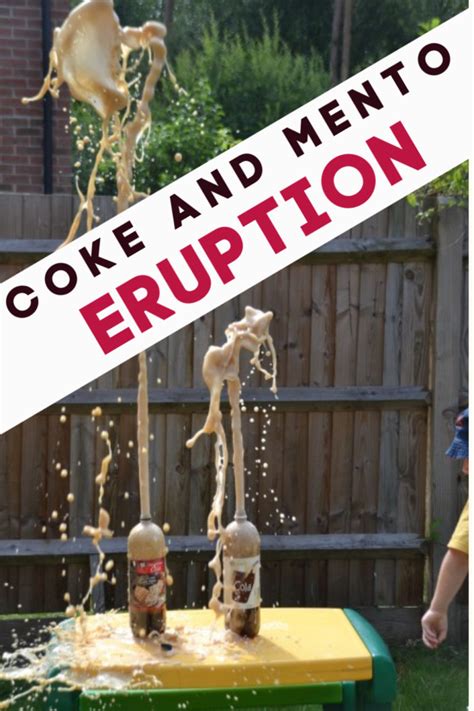 Coke and Mento Experiment - Cool Science for Kids