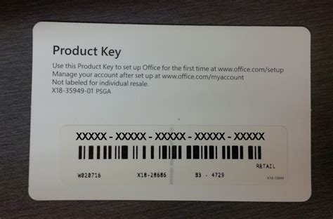 Office Product: What Is Microsoft Office Product Key Card