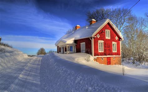 Snow House Wallpapers - Wallpaper Cave