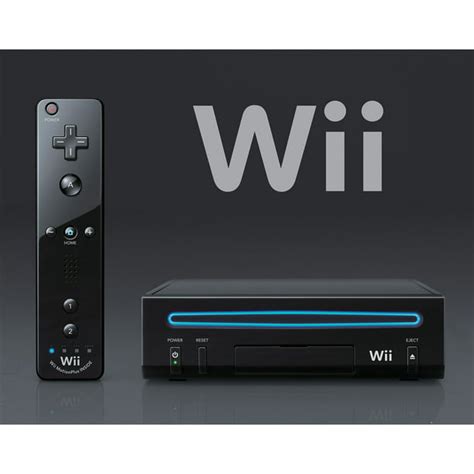 Refurbished Nintendo Wii Video Game Console - Black - Walmart.com - Walmart.com