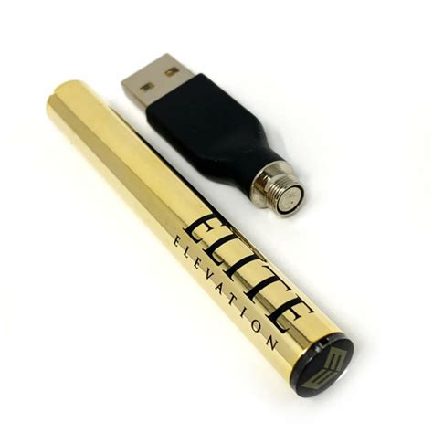 Elite Elevation Gold Rechargeable Vape Battery - Ganjagrams