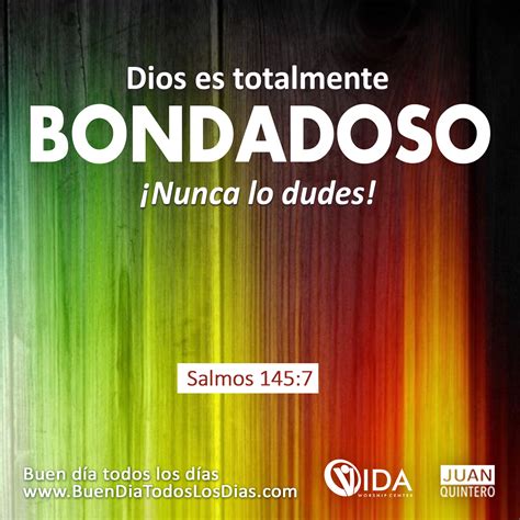 La Bondad de Dios