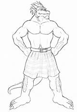 Kilt Coloring Pages Coloring Pages sketch template