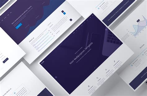 Clean Website Showcase Mockup - Free Download