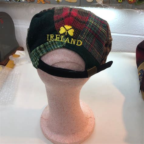 Ireland Hat - Retro Quilted Irish Cap - Irish Blessing