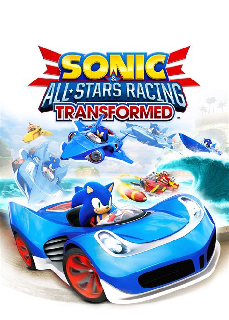 Sonic the Hedgehog All-Stars Racing Transformed Sonic & Shadow Slot Car ...