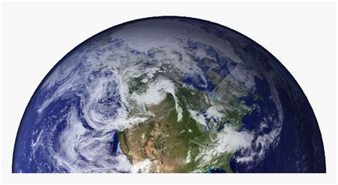 Earth-half - Half Of The Earth, HD Png Download - kindpng