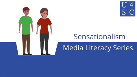 Sensationalism: Breaking News! Watch This Video Now! - Media Literacy Series | Academy 4 Social ...