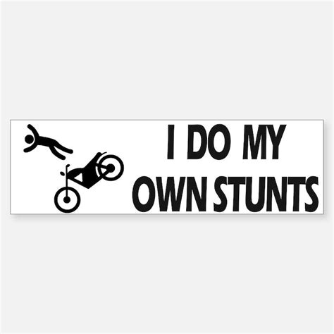 Stunt Rider Bumper Stickers | Car Stickers, Decals, & More