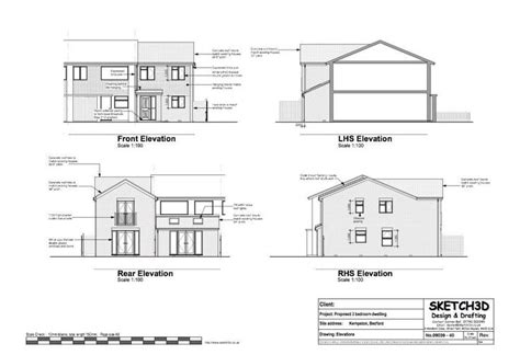 Floor Plan Elevation Sample | House plans, Terrace building, Building plans house