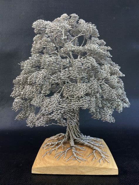 Wire Twisted By Hand Into Beautiful Tree Sculptures | Gift Ideas | Creative Spotting