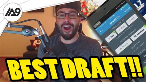 THE BEST DRAFT GAME EVER!!!!!!! - YouTube