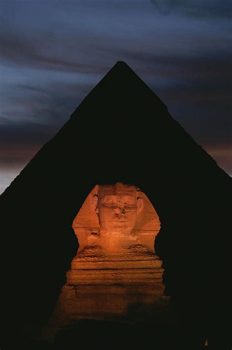 Equinox Sunset At The Sphinx Photograph by Kenneth Garrett