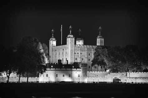 Black and White Photographs of Tower of London