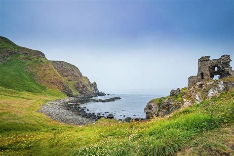 Kinbane Castle Ruins Photograph by Janis Knight - Fine Art America