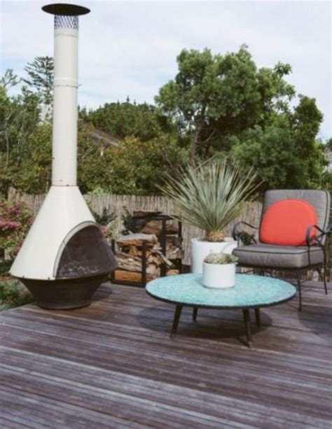 25+ Stunning Mid Century Modern Outdoor Fireplace Design Ideas ...