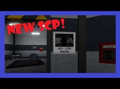 SCP 1770 in project scp! exploring new project SCP update. - YouTube