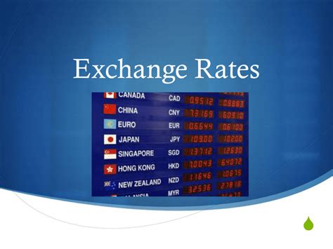 Exchange Rates