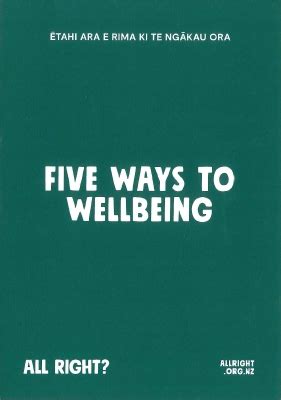 Five Ways to Wellbeing | Community & Public Health