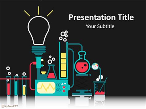 Free Science Laboratory PowerPoint Template - Download Free PowerPoint PPT