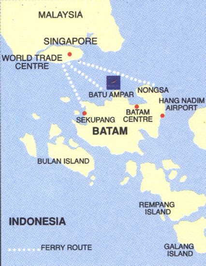 Batam Map and Batam Satellite Image